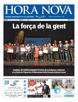 	HORA NOVA - Edició 28 d'octubre de 2025