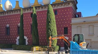 L'origen de la incidència està en les obres de la pujada del Castell