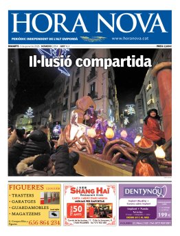 HORA NOVA - Edició 6 de gener de 2026