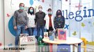 Espai de lectura a la sala d’espera de Pediatria