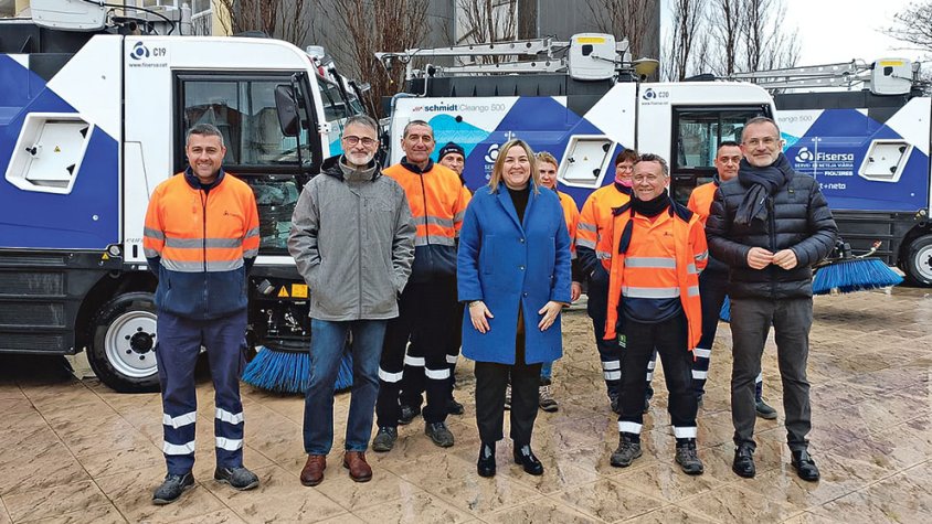 Arriben quatre escombradores noves de gran capacitat