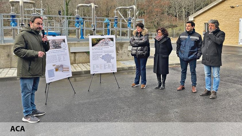La nova depuradora de Maçanet, ja en marxa, millorarà tota la conca de la Muga