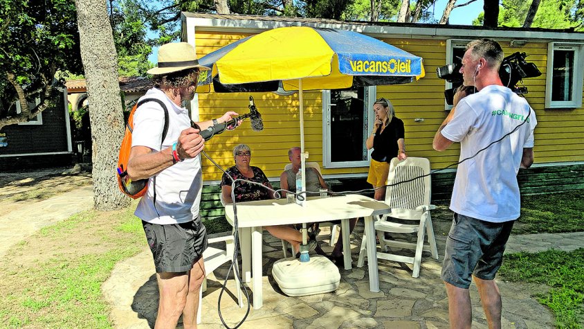 Els càmpings, de promoció a la televisió holandesa