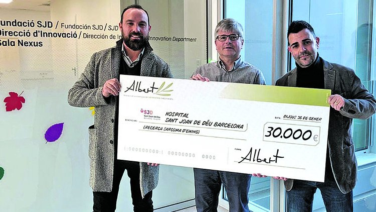 Trenta mil euros per investigar el sarcoma d’Ewing