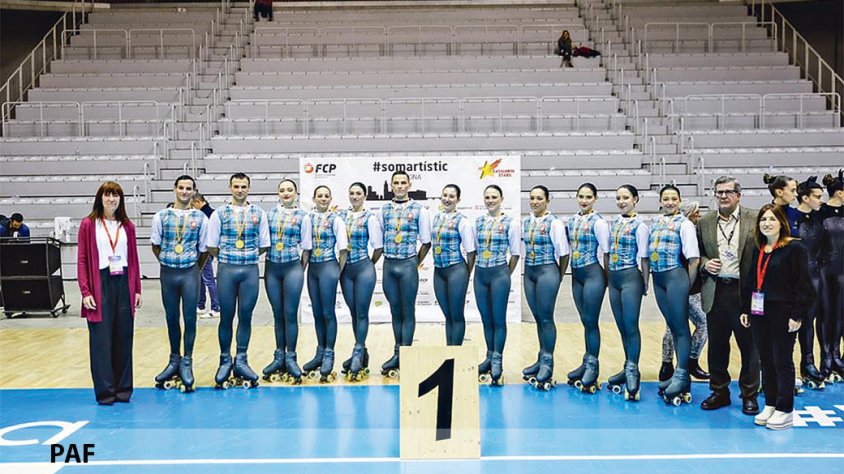 El PAF puja al podi a Fontajau