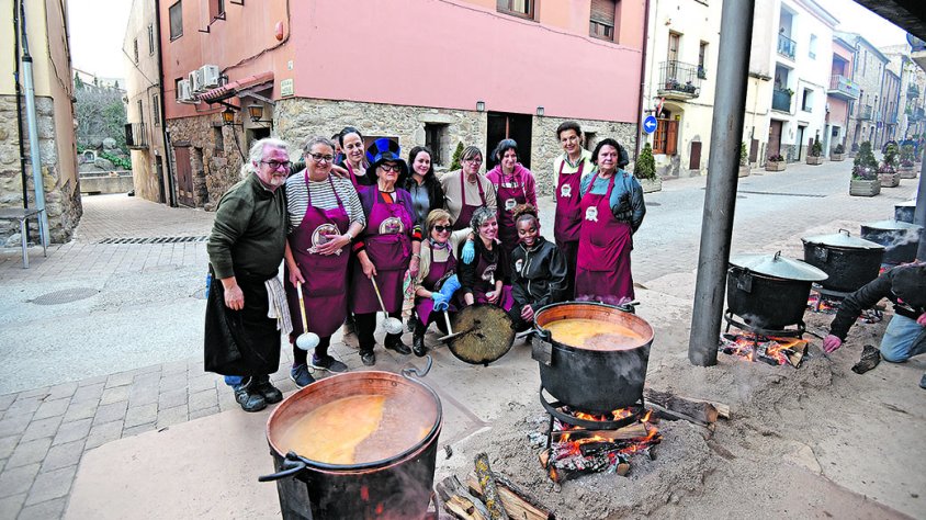 Capmany serveix prop de set-centes racions durant la Festa del Ranxo