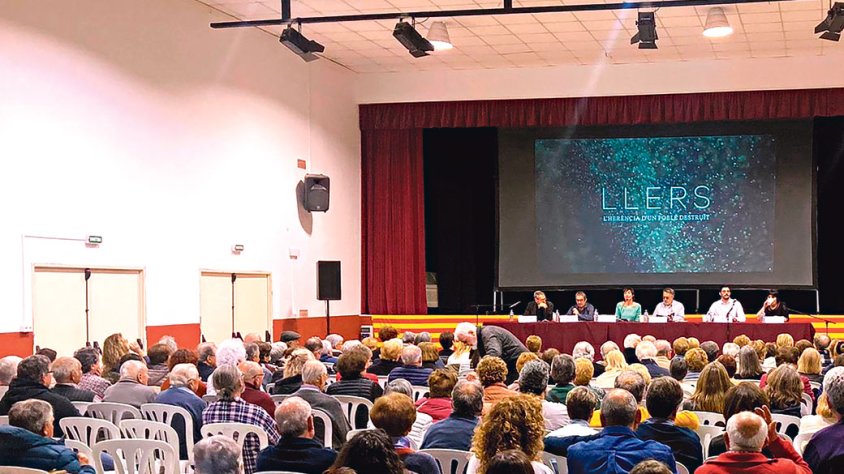 Èxit d’assistència en la presentació del curt ‘Llers, l’herència d’un poble destruït’