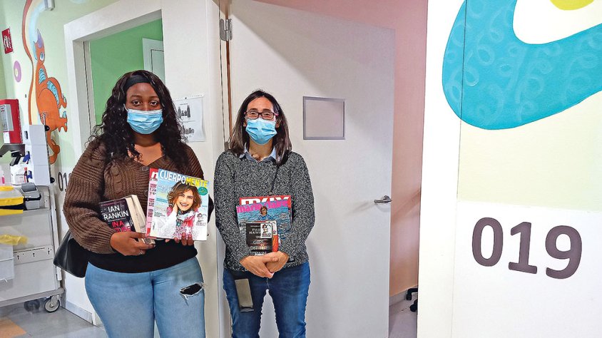 El Bibliohospital reprèn el servei de préstec