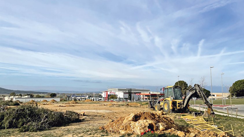 L’Escala adequa el parc dels Recs, que convertirà l’accés sud en un espai d’ús públic