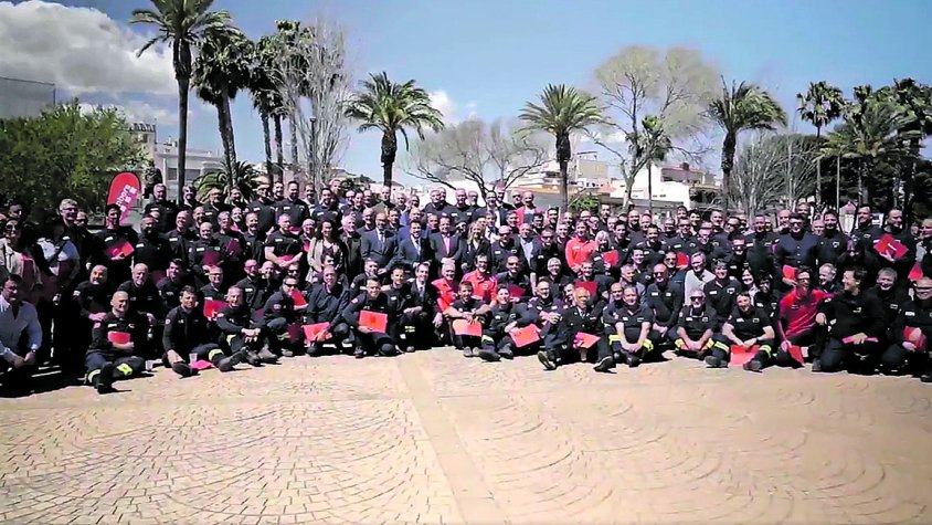 Interior guardona dotze bombers de l’Alt Empordà