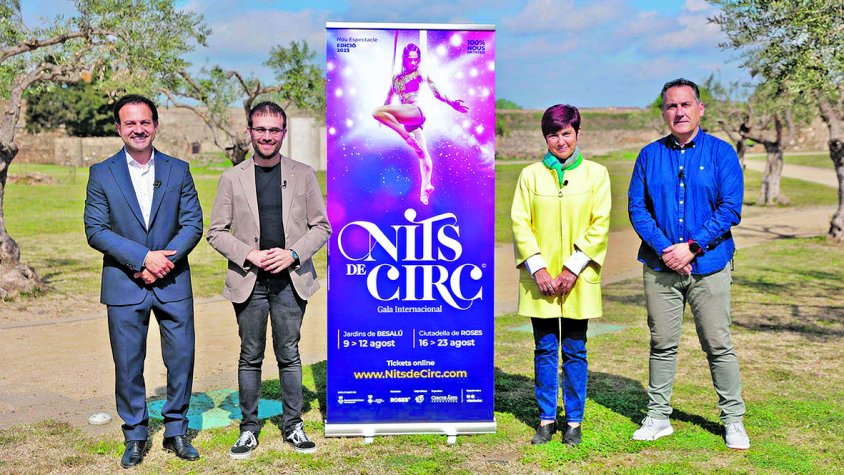 Torna Nits de Circ, espectacle i màgia aèria sota un cel estrellat 