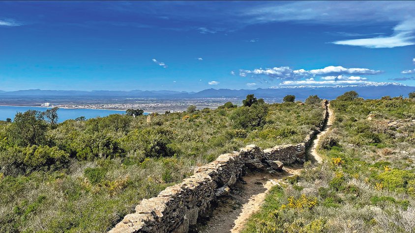 Premiat el retrat de Martin sobre pedra seca a Roses