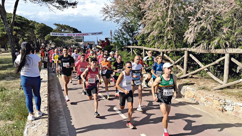La 18a Marató d’Empúries aplega més de 1.600 atletes