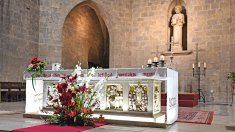 Carles Collet, escultor a Sant Pere de Figueres