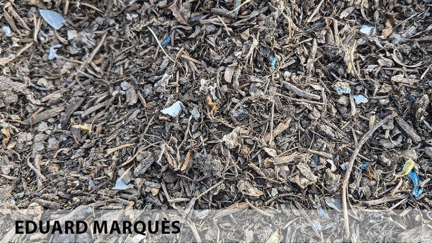 Polèmica per restes de plàstic en l’adob orgànic generat al CTR