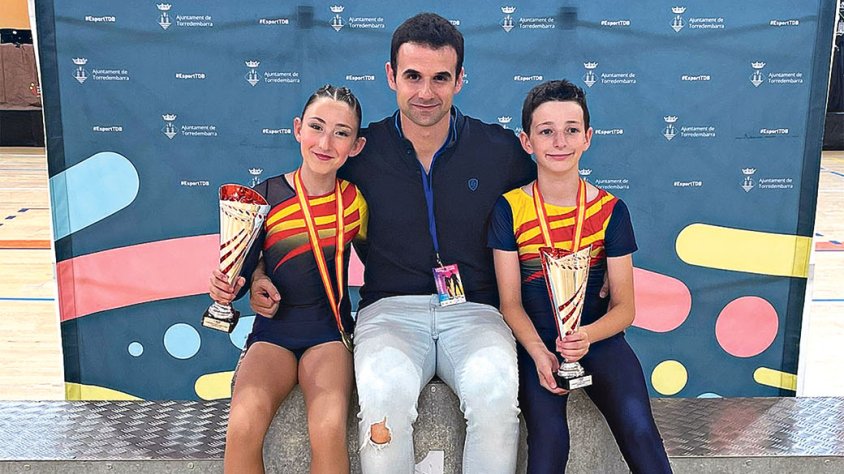 El PAF alça el títol estatal en parelles de dansa