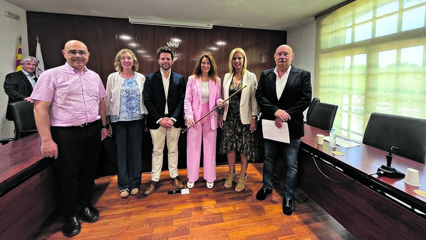 Núria Escarpanter manté la vara i serà alcaldessa els 4 anys