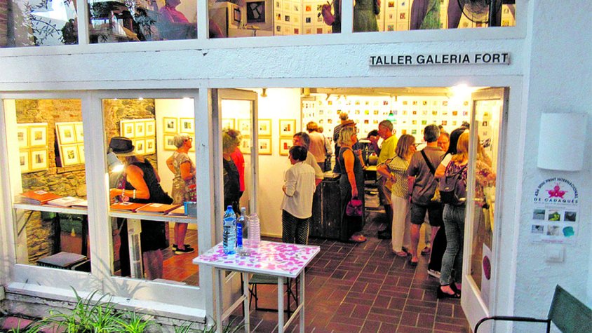 Comença el 43è Mini Print Internacional de Cadaqués