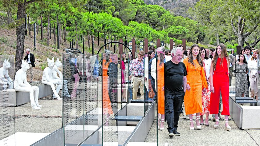 El Bulli 1846, blindat per visita reial