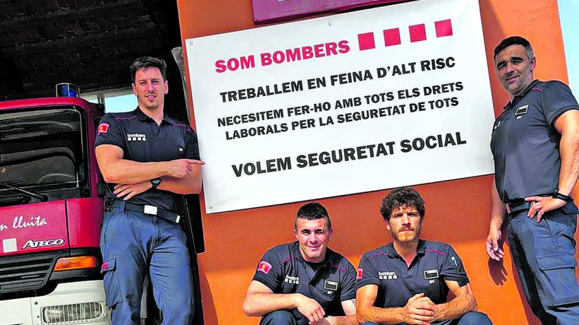 Els bombers voluntaris diuen prou i denuncien precarització