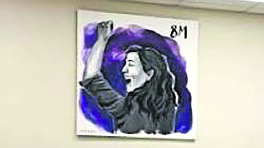 Lladó i Armangué polemitzen pel quadre del 8-M