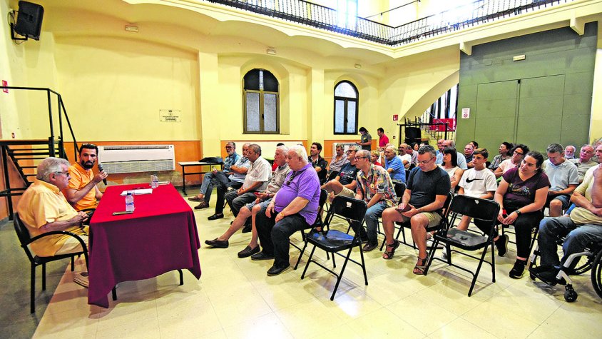 Josep Maria Minguella a la festa de Sant Jaume