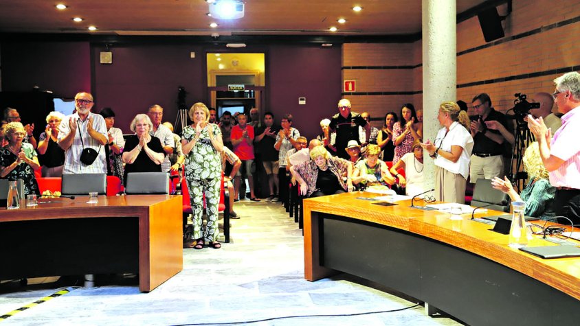 Homenatge a l’alcalde Jaume Noguer