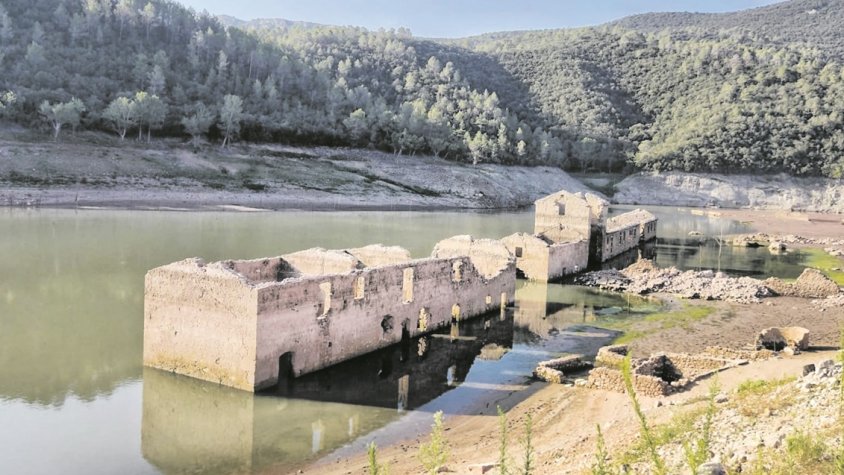 La foneria de la Muga, totalment al descobert