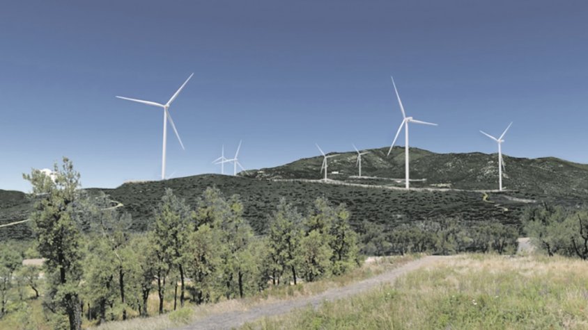 Els molins de vent, més a prop