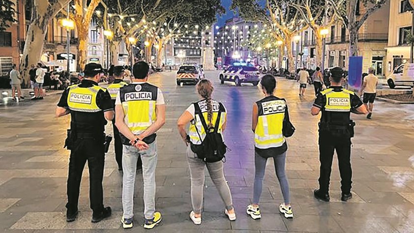 El reforç policial de la Rambla interposa cinquanta denúncies