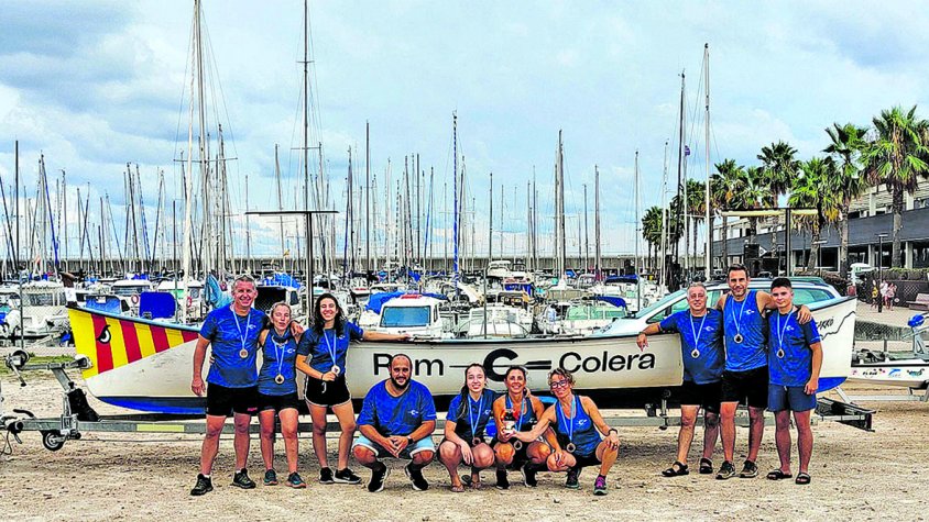 L’incipient Club Rem Colera suma un nou podi