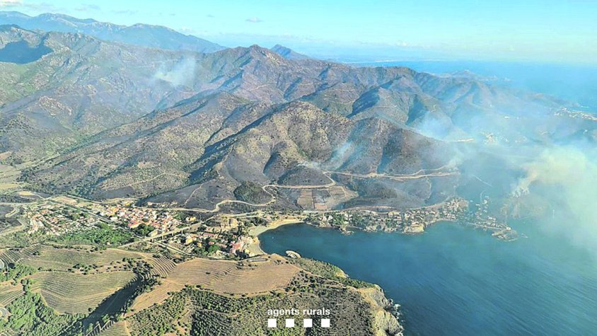 Delort justifica la no intervenció de les ADF a l’incendi de Portbou i Colera