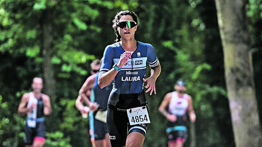 Una ‘finisher’ a la meca del triatló