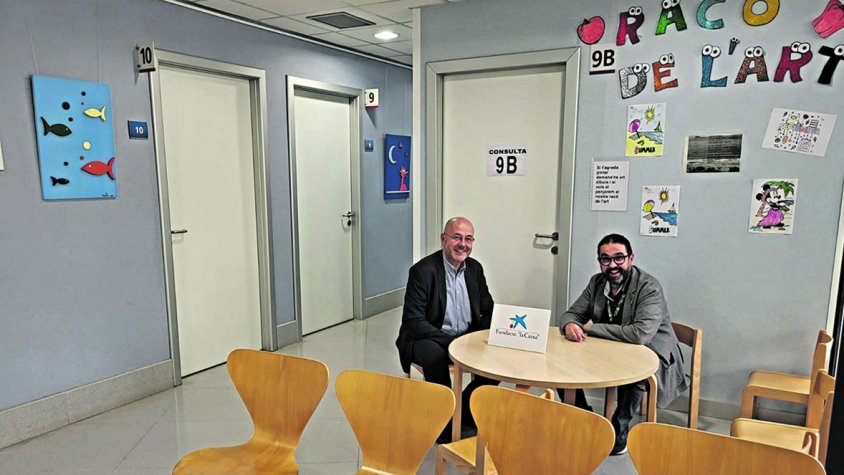 CaixaBank també aporta fons per a l’àrea de Pediatria