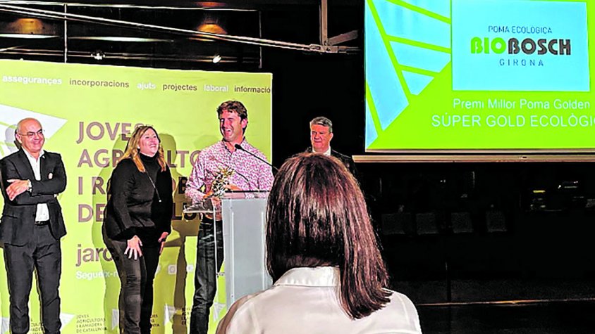 La poma Golden més ecològica es troba a Sant Pere Pescador