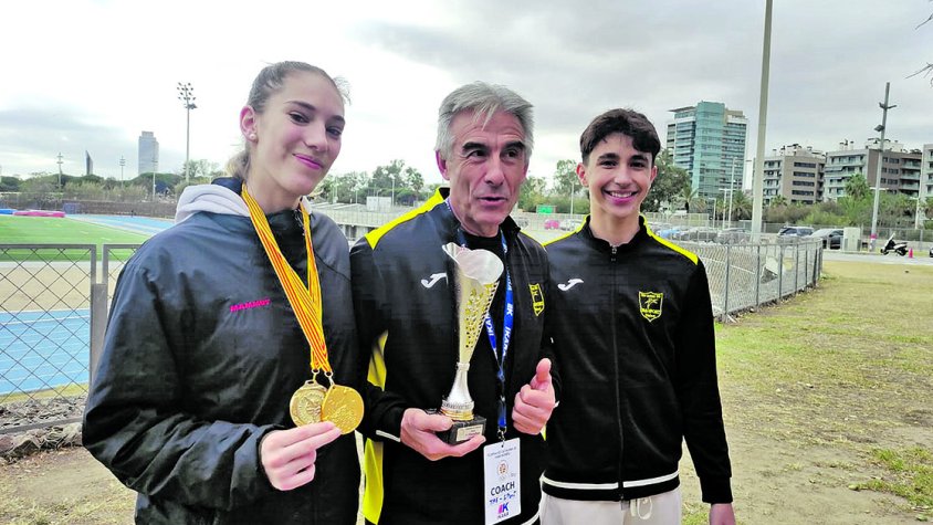 El taekwondo local puja al podi al Campionat de Catalunya absolut