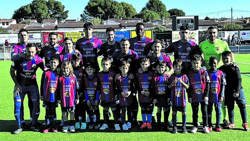 L’Escala acarona la sorpresa contra l’Hospitalet