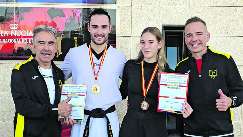 Podis locals a l’estatal de clubs de taekwondo