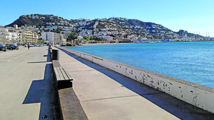 L’acabament del passeig marítim podria evitar fer l’espigó submergit de la Perola