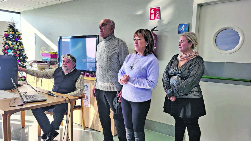 Clara Valero i el seu alumnat actuen al centre Bernat Jaume