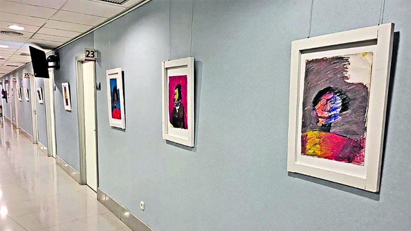 La pintura de Halac s’exposa a Consultes Externes