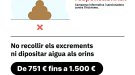 Figueres comença a multar amos d’animals incívics