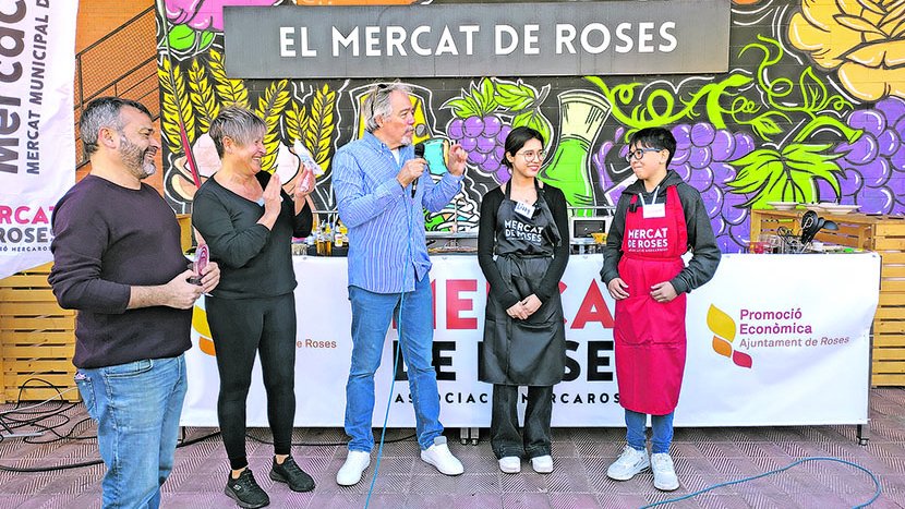 El mercat de Roses cerca xef