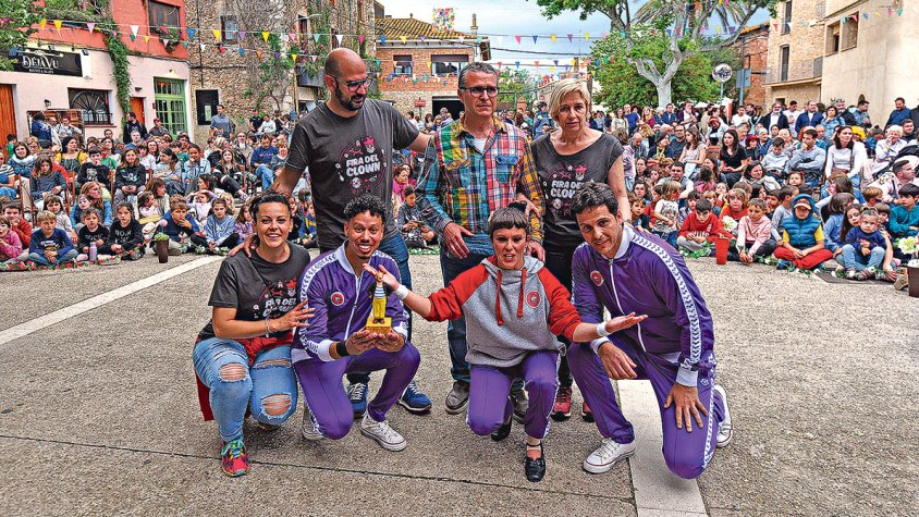 El clown regna a Vilanova de la Muga