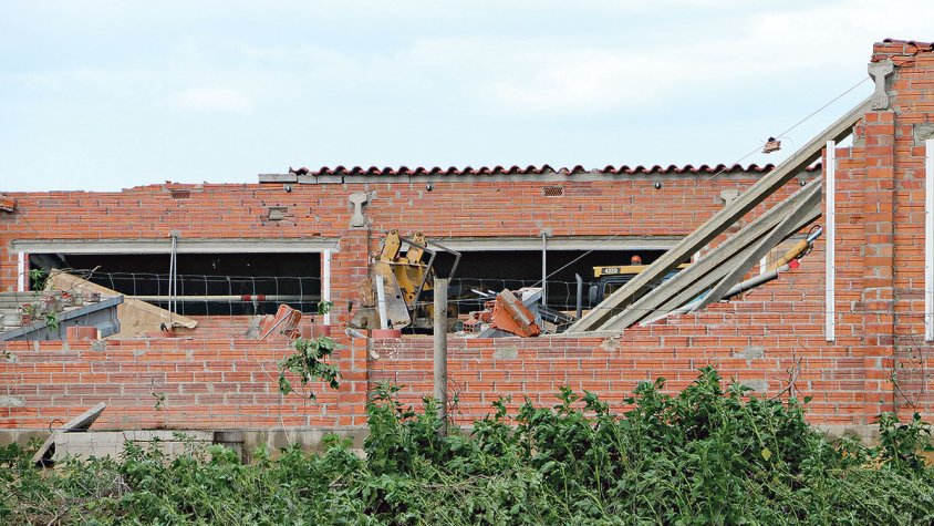 El fenomen que va matar 40 porcs va ser un tornado