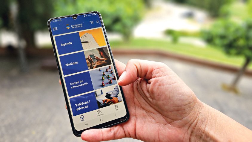 Informació d’interès i gestions  del municipi, ara al mòbil 