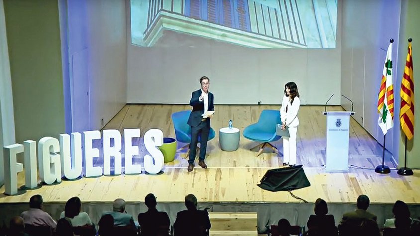 Masquef anuncia la gestió d’habitatge a preu assequible al bloc del carrer Lasauca