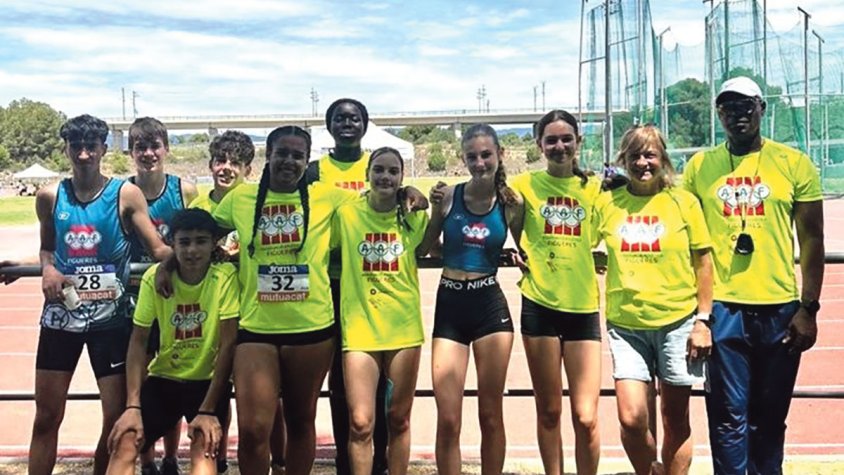 Pluja de classificacions i marques de l’AAF