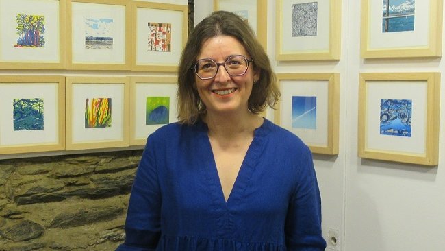 Florence Jalice enceta el 44è Mini Print Internacional