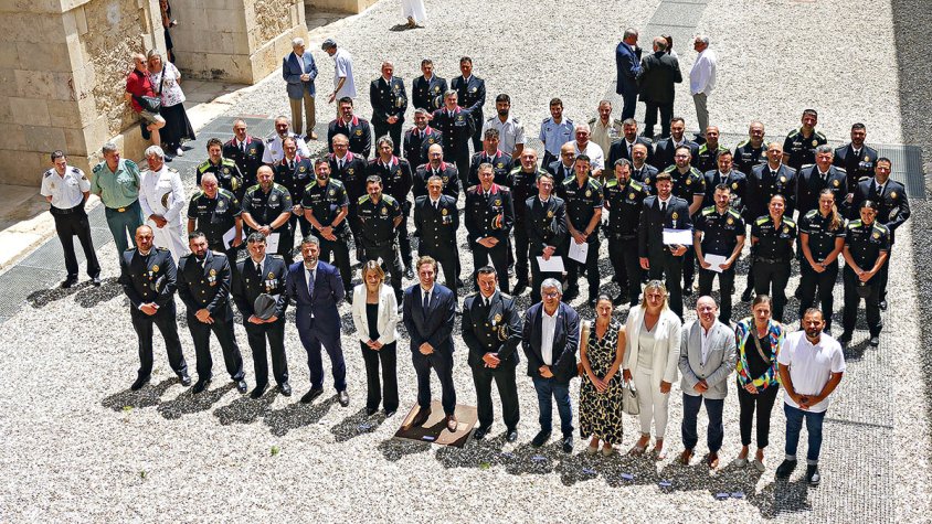 Masquef anima la policia a «no defallir» davant «lleis excessivament garantistes»